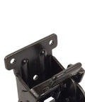 Close-up of heavy-duty iron 90 Degree Folding Self Locking Hinge for Furniture, suitable for folding tables, cabinets, and shelves.