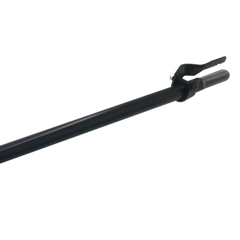 Beefed-Up 4WD Front Inner Tie Rod Drag Link Replacement For 2011-2016 Ford F-250 Super Duty And F-350 Super Duty 4x4 Heavy Duty Steering Link Kit With Pitman Arm Connection, black steel rod