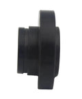 Mini spirit level bubble Precision bubble level for TPC SK Level Base, side view showcasing black plastic construction.