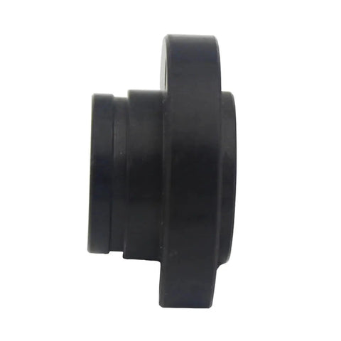 Mini spirit level bubble Precision bubble level for TPC SK Level Base, side view of black plastic tool, showcasing its design.