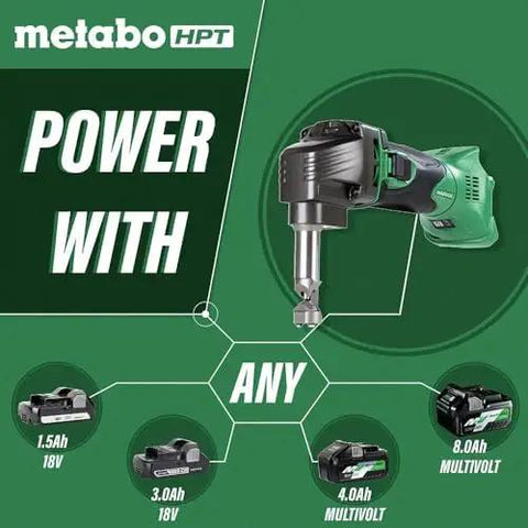 18V Cordless Nibbler For Metal Panels Beasts At Cutting Through Mild Steel, Aluminum, Stainless, And Corrugate Tool Without Battery