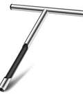 Ergonomic Stainless Steel Soil Sampler Probe With T Handle For Lawn Garden Agriculture Forestry Durable Lightweight No Fuss Easy To Use Tool For Quick Sampling And Accurate Readings, side view