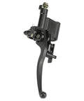 7/8 Inch ATV Left Hand Hydraulic Brake Master Cylinder Lever Fits 50cc Through 125cc Chinese Quad Bikes, front view.