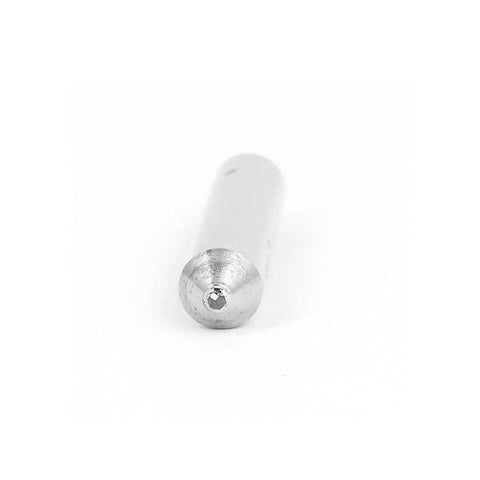 Top Shelf 0.5mm Diamond Grinding Wheel Dresser Pen With Slick 3/8 Inch Shank And 2 Inch Length close-up, steel tip view.