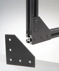 Beefy 90 Degree L Shape Corner Bracket Plate Set For 3030 Aluminum Extrusion Profiles With 5 Holes Includes M6x10mm Screws And T Nuts
