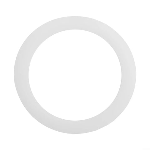 Silicone Gasket Seal For Coffee And Espresso Moka Pot Stove Top O Ring Replacement With Flexible Inner Diameters 39 42 50 54 63 73 Mm Fits 1 Cup To 12 Cup Moka Express Pots White