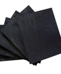 Five Pack High Purity Graphite Block Electrodes 99.9 Percent Purity Rectangle Plates 100mm x 100mm x 6mm for lab and industrial use.