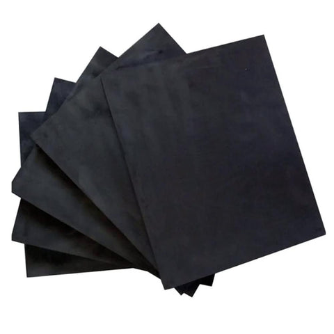 Five Pack 99.9 Percent Purity Graphite Block Electrodes Rectangular Plates For Metallurgy Chemical Processing And Electrochemistry Heavy Duty Conductivity 100 By 100 By 2 Mm Ideal For Lab And Industrial Use side view