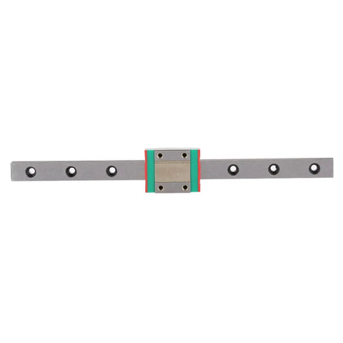 Small But Mighty Miniature Linear Rail Guide 12mm Wide With Slide Block 4 Point Contact for CNC, 3D Printer projects, 450mm length.