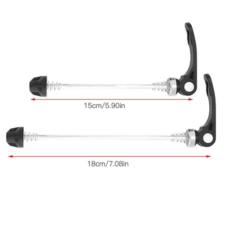 Toolless Quick Release Skewers For 26 Inch Wheels Front And Rear Axles Fits Road Mountain And BMX Bikes Easy Wheel Removal