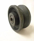 3-inch V-Groove caster wheel, iron steel, 375 lb capacity, DIY projects