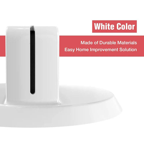 White Dryer Timer Control Knob Replacement for GE and Hotpoint Dryers Easy Install No Brainer Fits PS11763058 AP6032623 WE03X25285