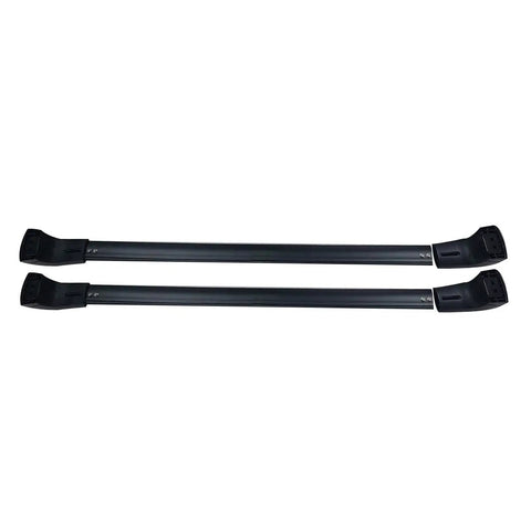 Premium Aluminum Roof Rack Cross Bars For Rivian R1S Vehicles 2022 To 2025 Featuring Locking Keys Heavy Duty Build No Sweat Installation Great For Hauling Camping Gear Weekending Trips