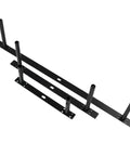 Heavy Duty Hidden Floating Shelf Brackets Six Pack Built Different Badass Wall Support Rods, matte black steel mount set.