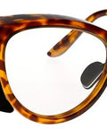 Rad Cat Eye Radiation Safety Glasses For Women, Lead Glasses With .75mm Pb Radiation-Reducing Lenses, Tortoise Frame, Adjustable Nose Pads