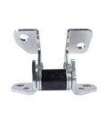 Plug And Play Left Side Lower Door Hinge Swap For Front Or Rear Door Mounting On Chrysler 300 Dodge Durango Jeep Cherokee Models, silver metal hinge with pivot