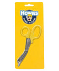 Hockey Tape Scissors 6 Inch Heavy Duty Stainless Steel Shears Built For Clean Cuts Every Time For Tape Jobs Training And Medical Use Go To Gear For Ice Rinks Gyms And Practice Sessions, yellow handled scissors on package