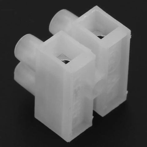 10 Pcs Screw Terminal Block 2 Position Wire Connectors Quick Connect Terminal 450V 10A Clamp Wire Terminal for DIY