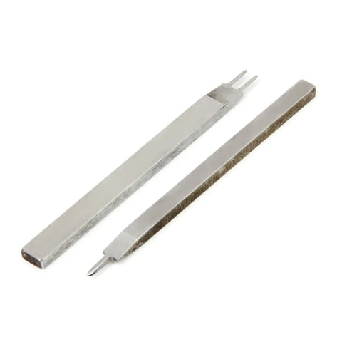 Diamond Leather Chisel Tool Set For DIY Leatherworking Pro Grade Hole Punch Kit with prongs and durable steel construction