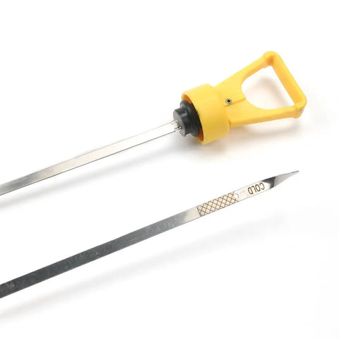 Ford F 150 2005 2006 2007 2008 5.4L 3V V8 4R70W Transmission Fluid Level Indicator Dipstick Replacement Fit Lincoln Mark LT 2006 2008 No Hassle Install yellow plastic handle and metal blade
