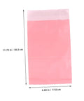 Pink Waterproof Mailing Bags 17x30cm 100 Pack Thickened Self Sealing Mailers For Small Packages Sturdy Parcel Packaging