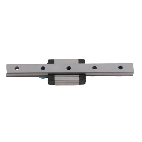 LML9B Miniature Linear Guide Rail 9mm Width with Slide Block, shown side view for precision equipment.
