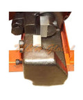 Close-up of Heavy Duty 1 Inch 25 mm Electric Rebar Bender With Integrated Steel Rod Cutter And 110V Motor foot pedal controls.