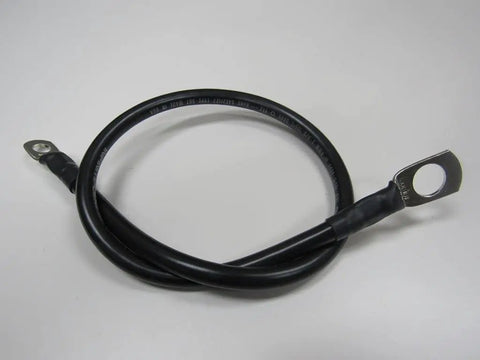 Rock Solid Heavy Duty Battery Cable Big Three Upgrade Harness With Military Grade Terminals, 1ga main lead, black, fits 1998-2006 Jeep Wrangler TJ.