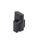 4 Pin Automotive Wiring Harness Connector With Diode, DT04-2P Style Male Connector, side view, weatherproof, black material