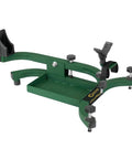 Lead Sled Solo Adjustable Recoil Reducing Rifle Shooting Rest For Range Outdoors And Stability With Height Adjustable Front Support Lever Action Compatible And 25 Pound Weight Tray Heavy Duty Steel Frame