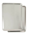 Naturals Half Sheet Pan Set Of 2 for baking and roasting with pure aluminum for superior heat conductivity and even browning.