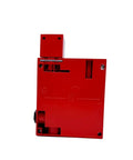 Heavy Duty Safety Door Switch With Insert Solenoid Guard Lock For Industrial Machinery showing a sturdy red housing back view.