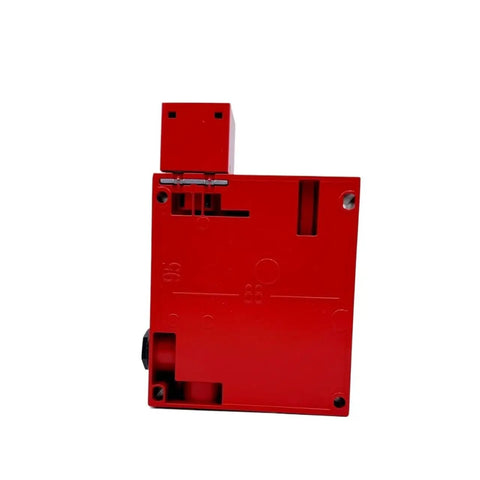 Heavy Duty Safety Door Switch With Insert Solenoid Guard Lock For Industrial Machinery showing a sturdy red housing back view.