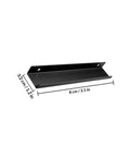 4 Pack Matte Black Hidden Pull Handles 80mm For Cabinets Drawers Wardrobes Cupboards Modern Kitchen And Closet Hardware Accessories