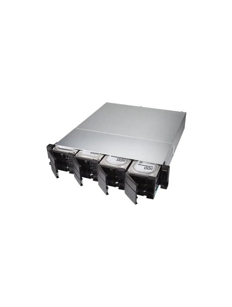 Heavy Duty Rackmount JBOD Enclosure Packing Twelve Roomy 3.5 Inch Drive Slots With Rock Solid Redundant PSU serving a sleek design.