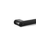 Interior Solid Wood Door Handle Lock With Silent Operation Black Finish Durable Solid Construction No Fuss Grip Knob For Home Quiet Smooth Latch Upgraded Indoor Door Hardware