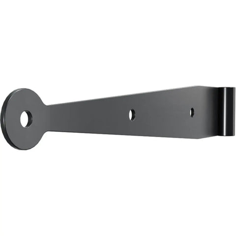 Heavy Duty 10 In Strap Hinges Forged From Solid 304 Stainless Steel With A Knockout Matte Black Finish Perfect For Rustic Shutters And Wood Doors Delivering Smooth Swing And Bulletproof Hold Anytime You Need Extra Strength For Weekend Projects