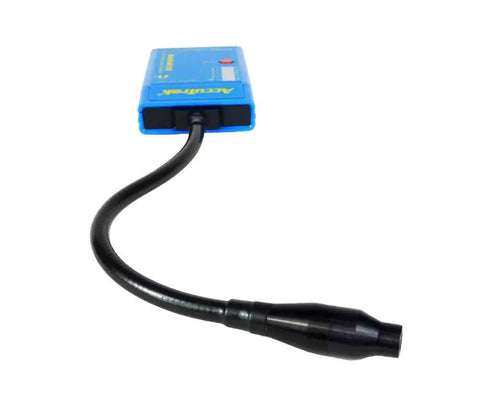 Gooseneck Ultrasonic Leak Detector Kit With VPE GN, 0 Hz To 4 kHz Natural Sound, 10 Element Bar Graph, Includes Headset, Battery, Hard Case, And Waveguide For Easy Pro Grade Leak Diagnosis with blue gooseneck probe