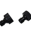 3/4 Inch Hose Fittings Set For European And American Standards DIY Friendly 200 Pcs Quick Connect Female Thread Connectors Swivel Nipple Joints For Irrigation Systems Durable Black Plastic black hose fittings pair
