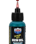 Extreme Duty Gun Oil 4oz bottle for high heat and friction firearms, maximum heat resistance lubrication, Made in USA