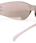 Budget Lightweight Frameless Safety Glasses With Integrated Nosepiece, Anti Scratch Lenses, ANSI Z87.1 High Velocity Impact, side view