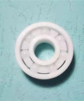 Zirconia fishing reel bearing 3x10x4mm, ceramic, high-temp, low friction.