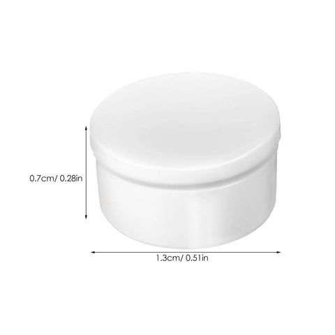 Mini Swivel Base Bearings 100 Pcs For DIY Projects, Rotating Craft Bearings For Windmill Dolls, Hair Clips And Jewelry Making, Ball Bearings For Pro Grade Handmade Art Creations And Craft Projects, white 1.3 cm x 0.7 cm