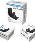 Bottom Floor Guide For Sliding Barn Door Adjustable Wall Mount No Ground Drilling Black 1 Piece Packaging
