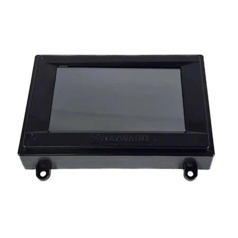 Prime Hlx Lcd Replacement Screen For Omnilogic And Omnihub Pool Controllers close-up view showcasing the sleek black touchscreen surface.