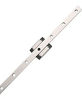 Top Shelf Linear Motion Guide Rail Kit Featuring Black Roller Carriage Block for smooth travel in DIY CNC projects.