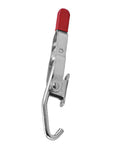 J Hook Toggle Clamp Stainless Steel Heavy Duty Hold Down Clamp for Woodworking Projects with red handle
