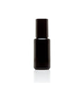 Black Ultraviolet Glass Roller Bottle 15 Ml Essential Oil Bottle With Glass Ball Roll On Tip and Black Cap