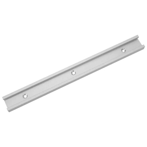 Slide Slab Pro Grade Aluminum T Slot Miter Track Jig, 500mm anodized T track bar with three mounting holes, woodworking essential