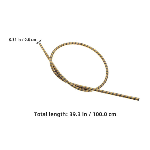 Extended Reach Mower Control Cable Replacement Kit with 39.3 in flexible core, universal fit for precise trim and smooth operation